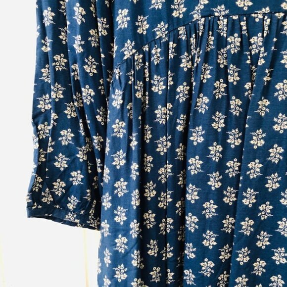 Polo Ralph Lauren Blue Floral Baby Doll Dress with Pockets - Picture 6 of 13